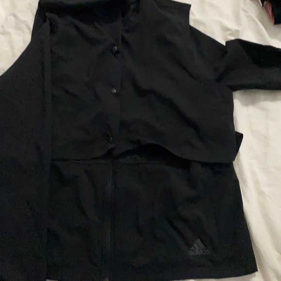 ADIDAS WOMENS RUN JACKET WITH DETACHABLE VEST - Picture 2 of 5